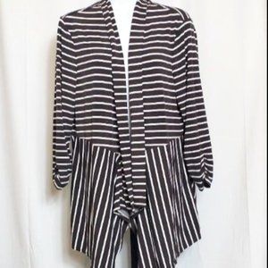 Chico's Brown White Cardigan